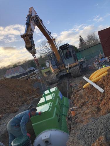 Mise en place d'un filtre compacte